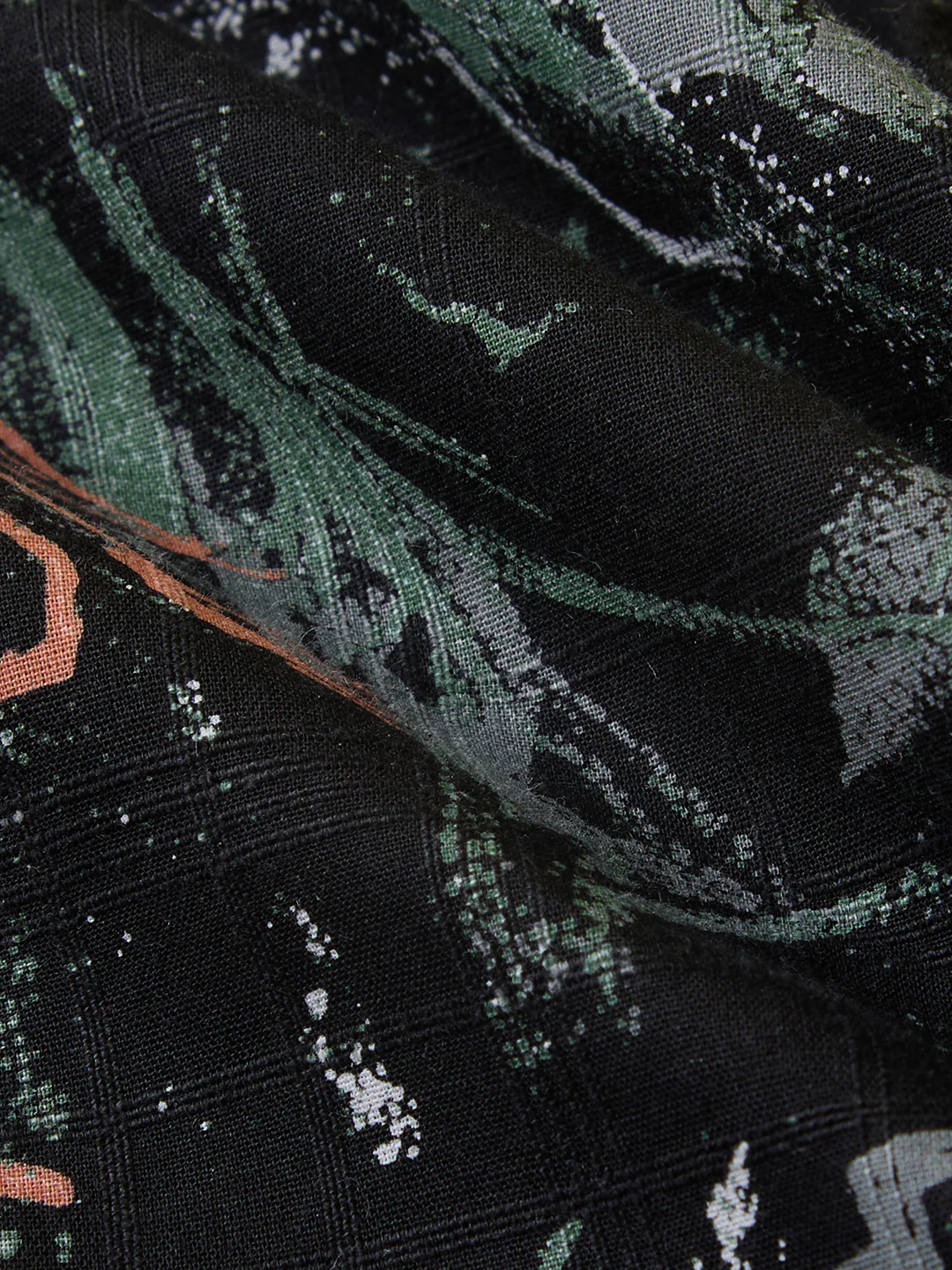 Abstract Eden Blackout Statement Shirt - Image 8