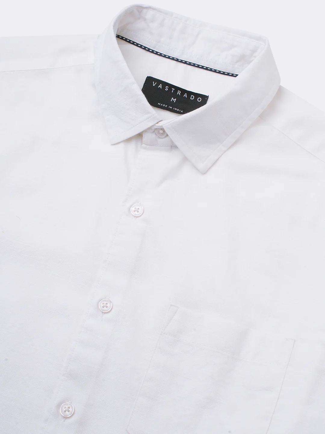 Alpine White Slub Shirt - Image 3