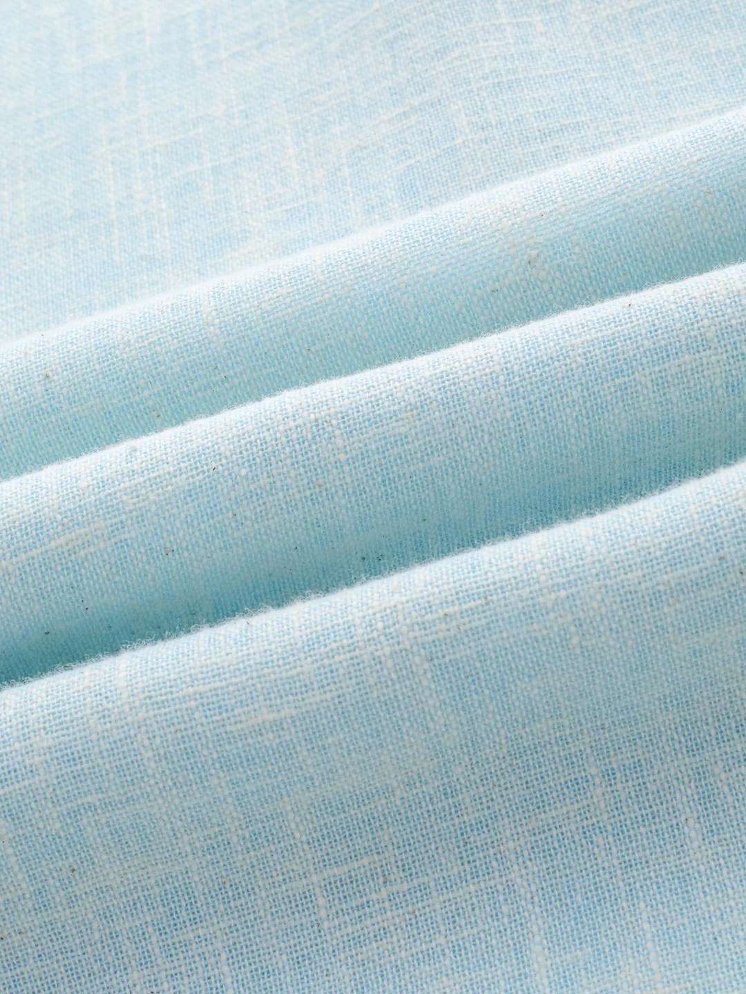Aqua Mist Slub Textured Vacation Kurta - Image 3