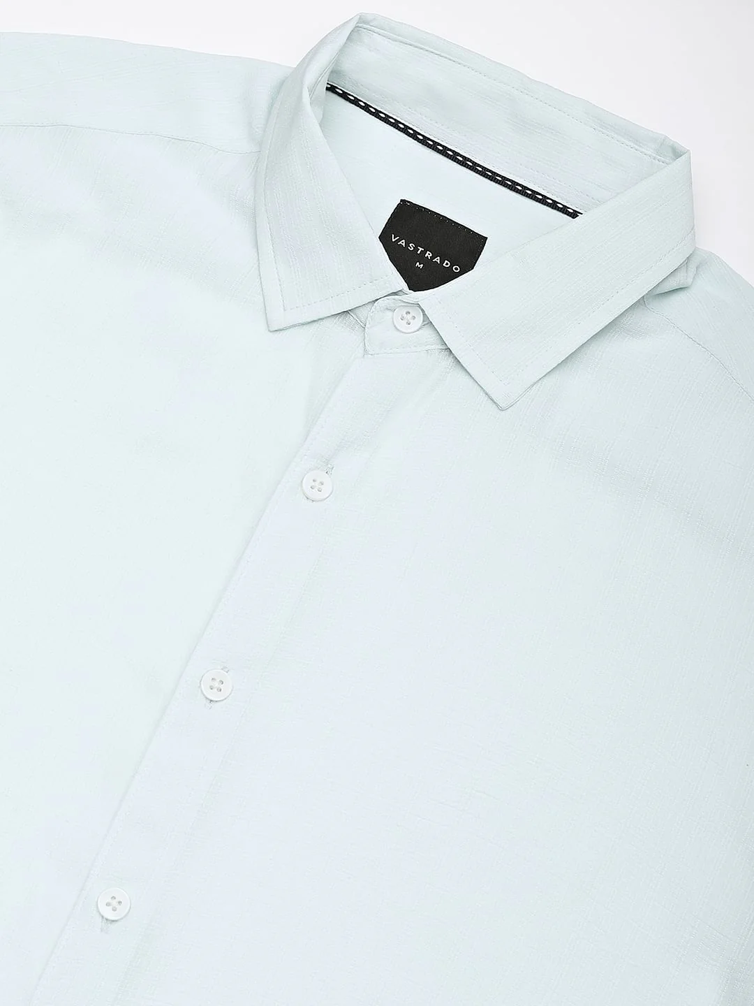 Arctic Blue Line Striped Chiffon Shirt - Image 8