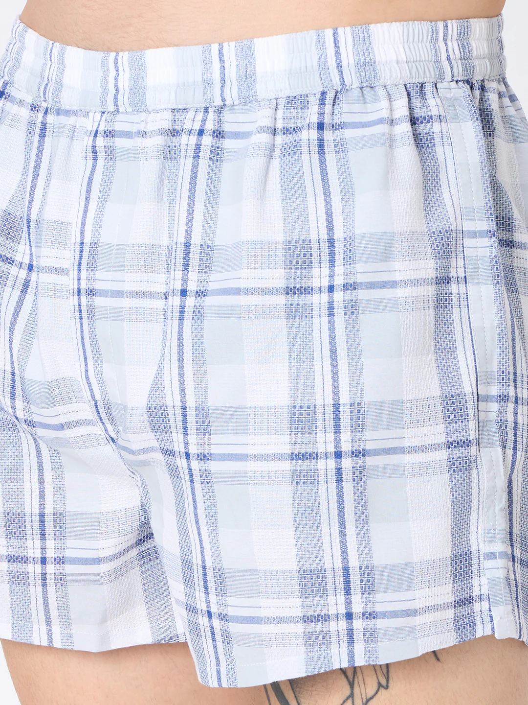 Arctic Checks Jacquard & Black Micro Dot Printed Boxers - Image 10