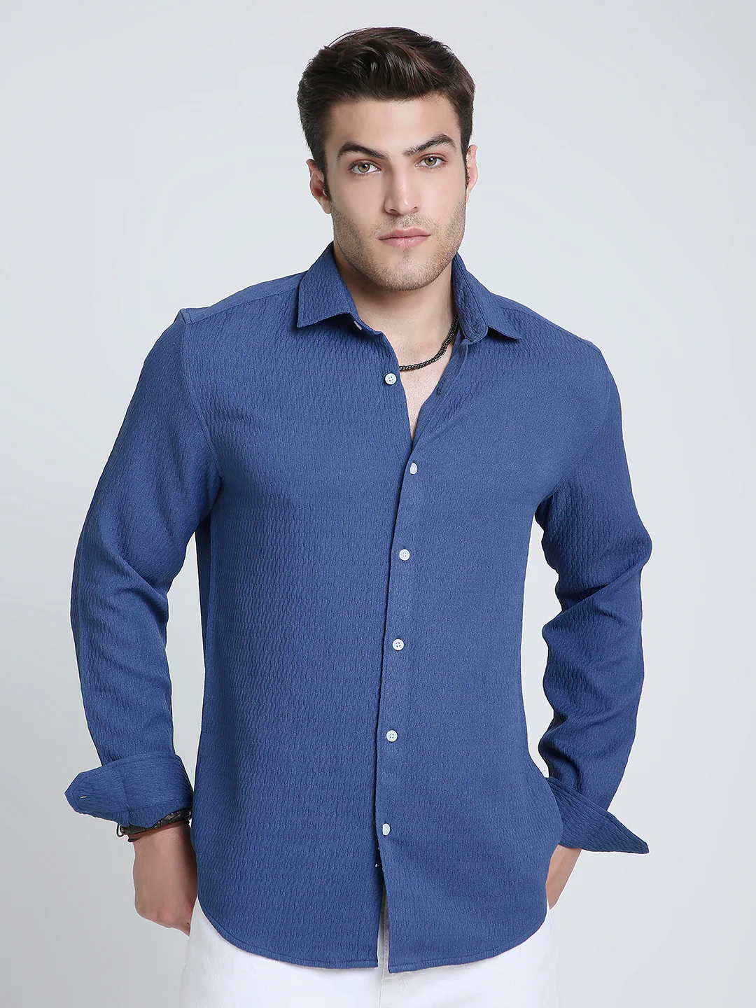 Arctic Ripple Textured Shirt - Image 4