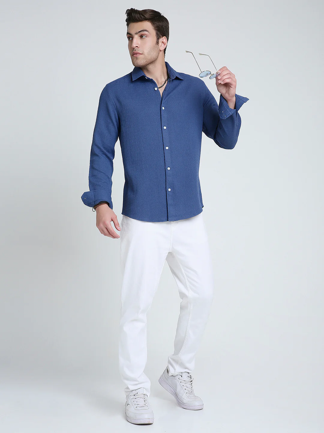 Arctic Ripple Textured Shirt - Image 7