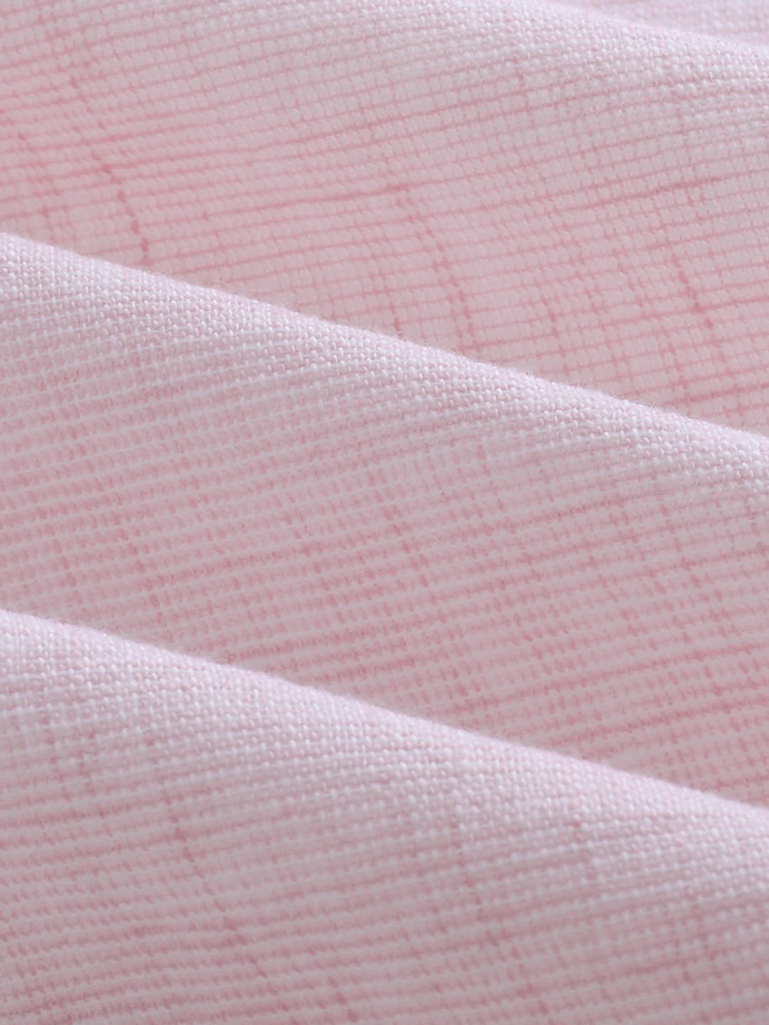 Baby Pink Crinkled Textured Shirt - Image 9