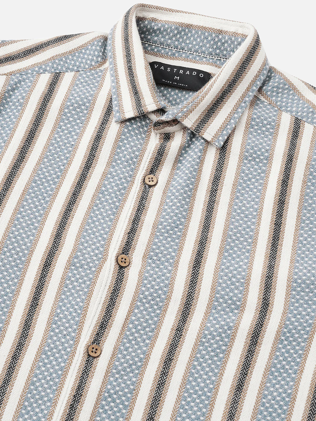 Blue Atlas Loom Striped Shirt - Image 8