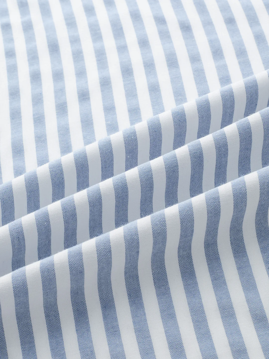 Blue Candy Striped Vacation Shirt - Image 3