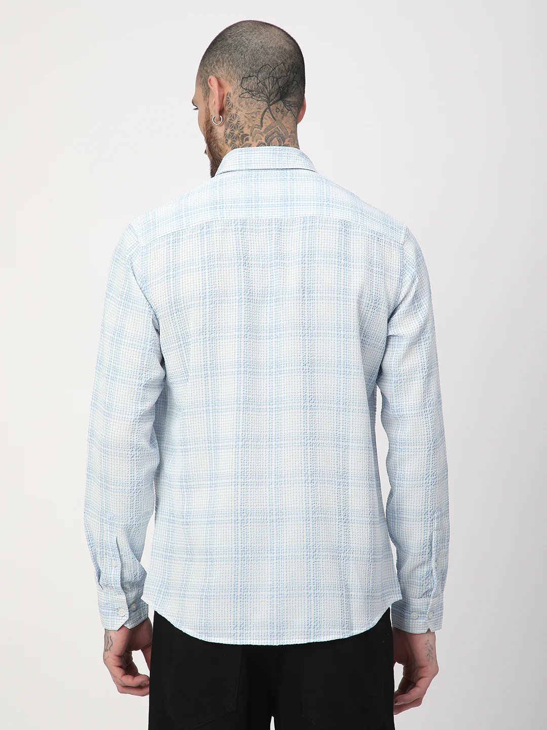 Bluey Mini Plaid Checks Seersucker Shirt - Image 6