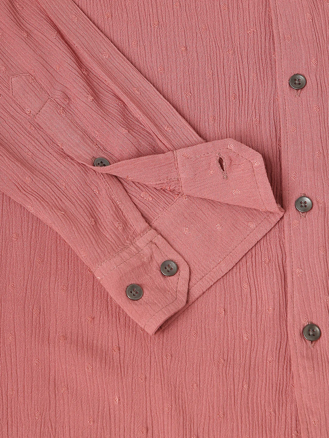 Blush Pink Dobby Shirt - Image 8