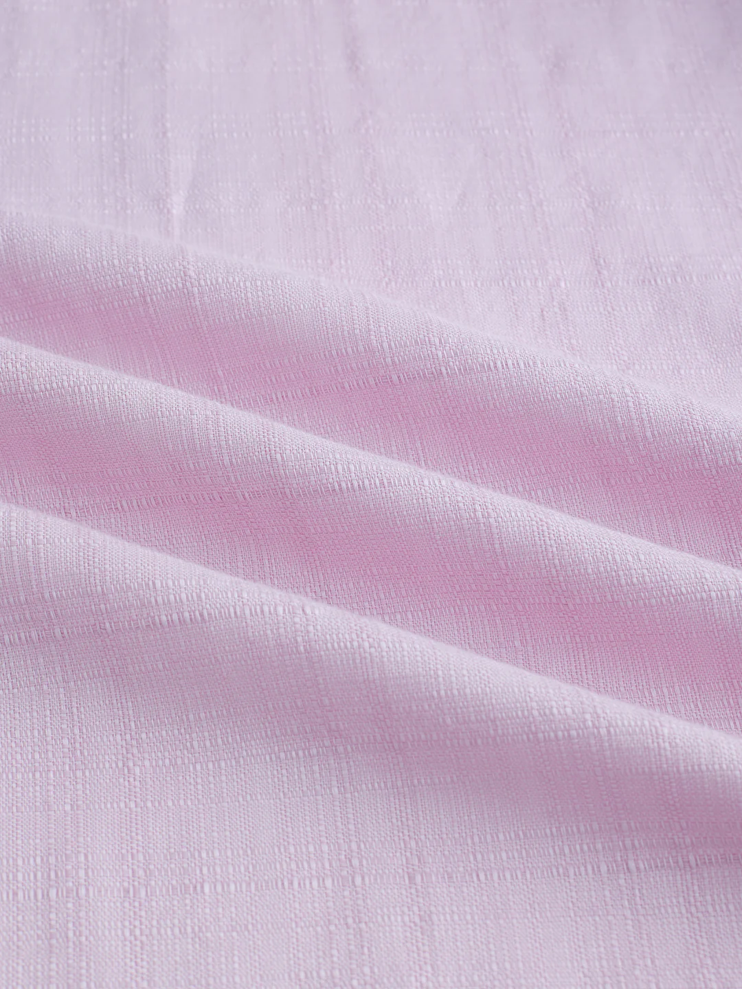 Blush Pink Fine Weave Textured Shirt - Image 9