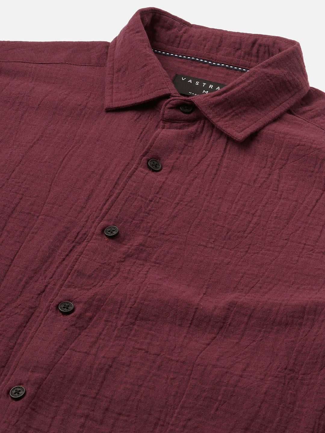 Bole Brown Double Cloth Shirt - Image 3