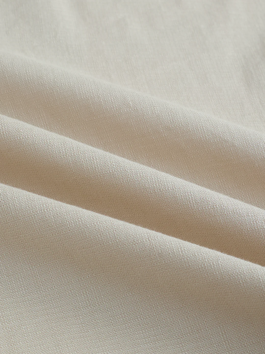 Bone Beige Contemporary Everyday Shirt - Image 3