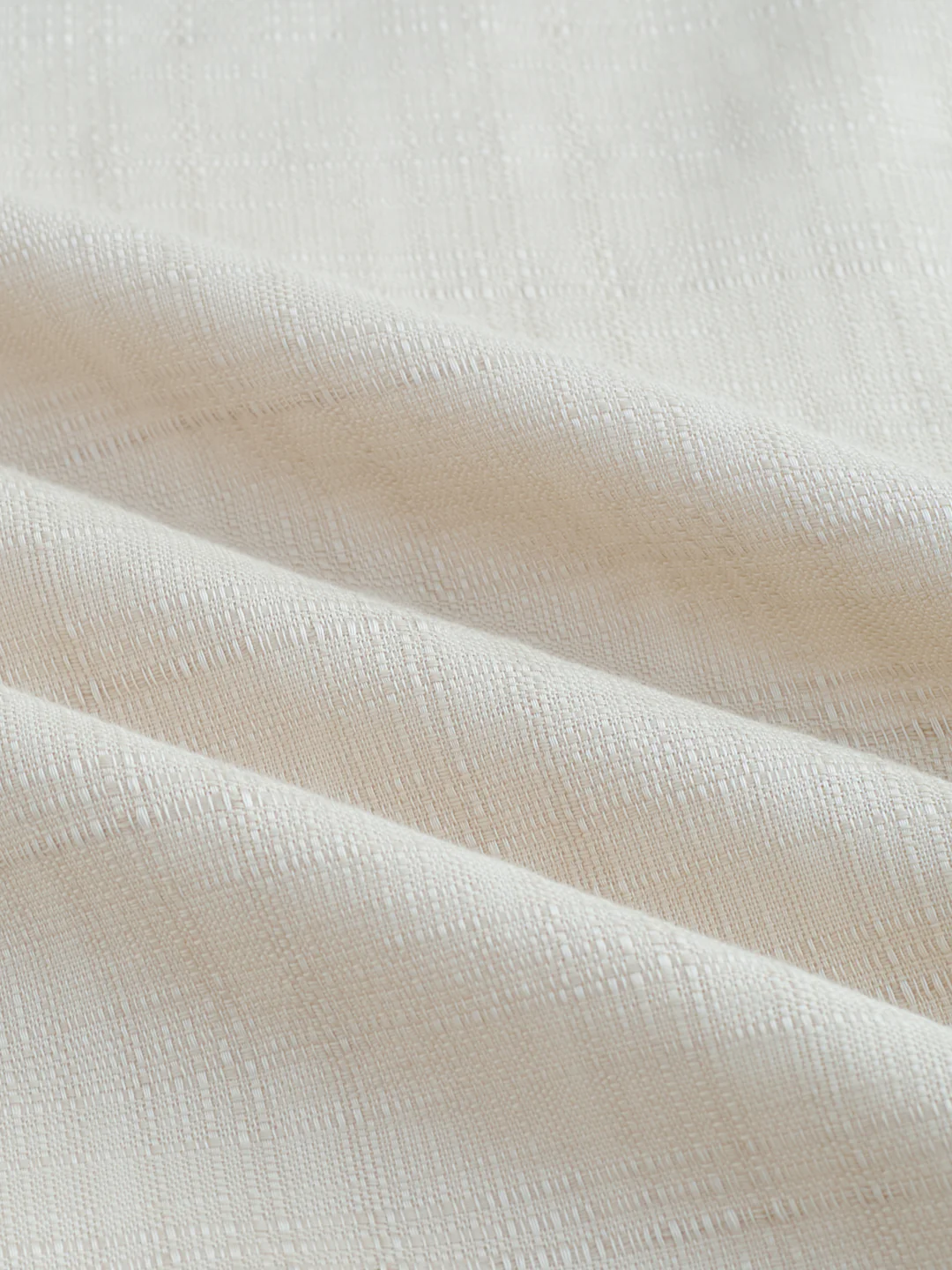 Bone Beige Textured Weave Shirt - Image 3