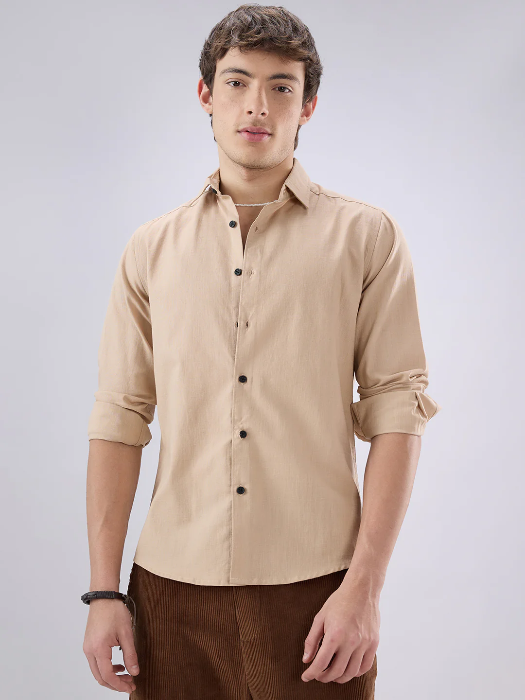 British Tan Beige Everyday Shirt - Image 5