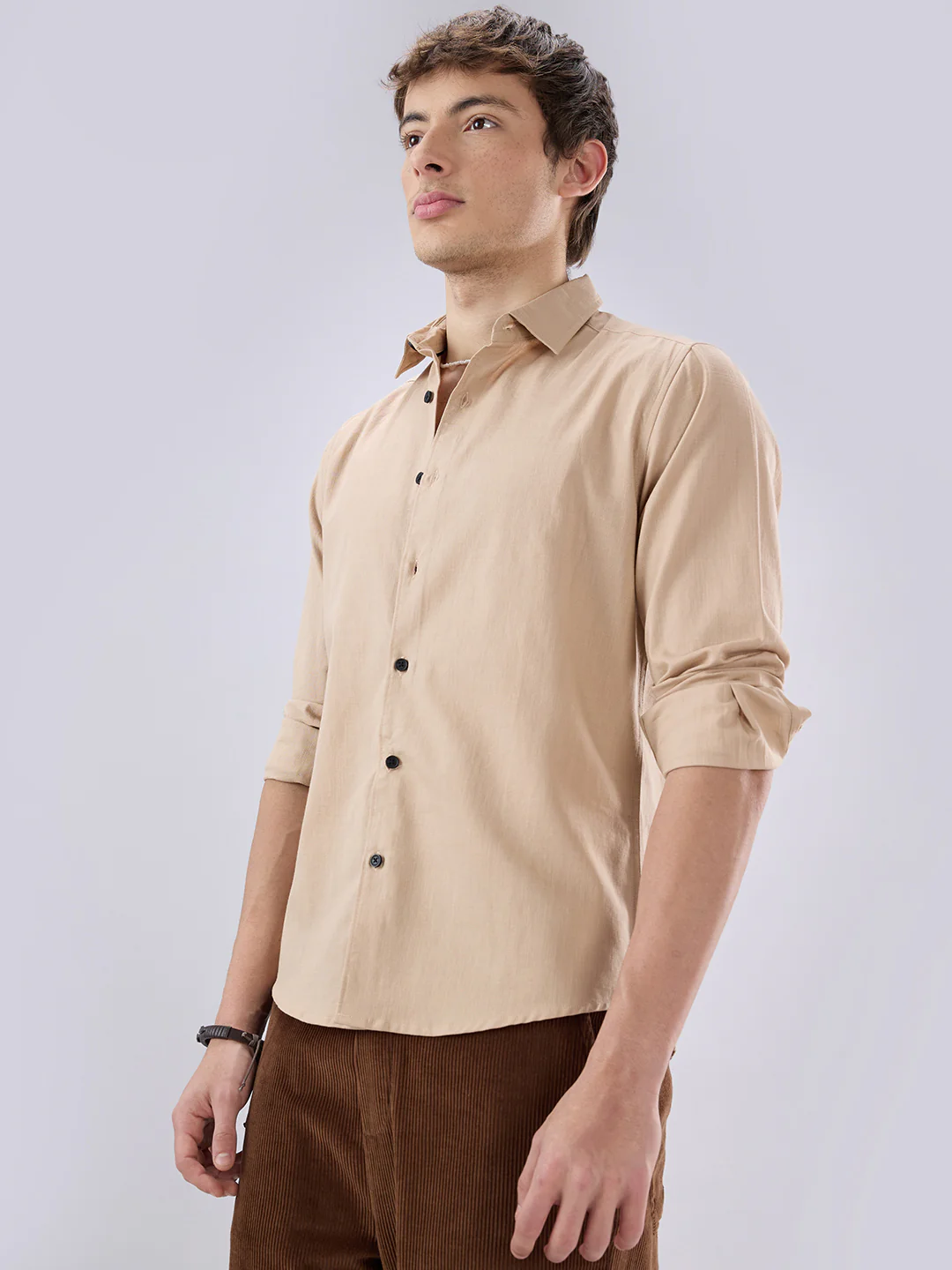 British Tan Beige Everyday Shirt - Image 6
