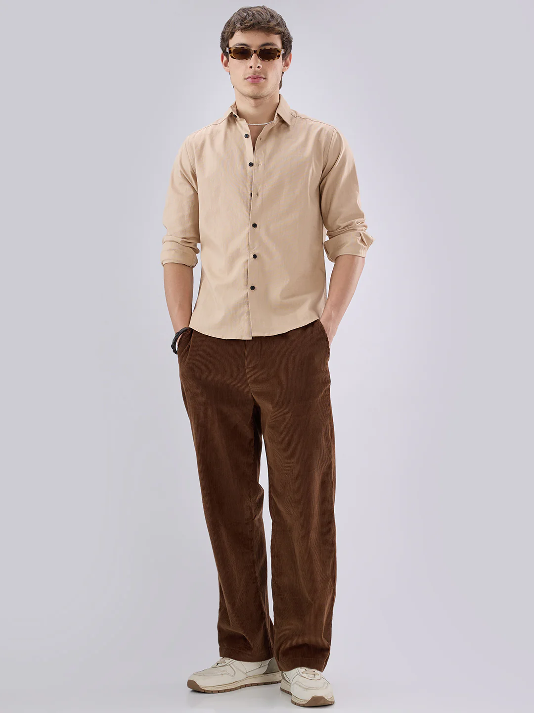 British Tan Beige Everyday Shirt - Image 8