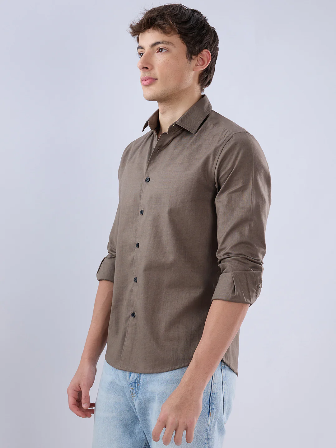 Bronze Olive Everyday Shirt - Image 5