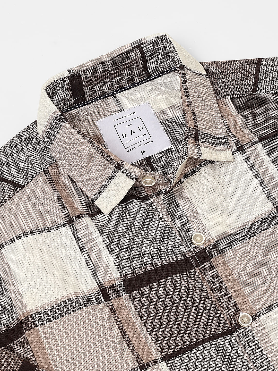 Brunette & Ivory Broad Checked Shirt - Image 9