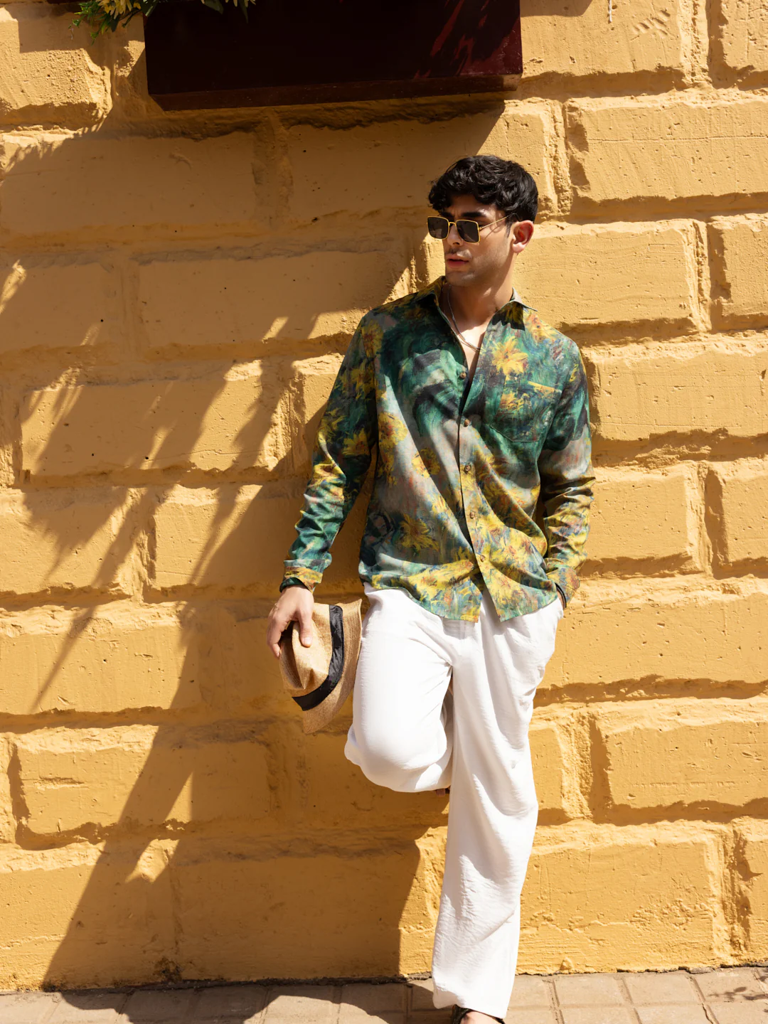 Brushstroke Canvas Multicolor Shirt - Image 6