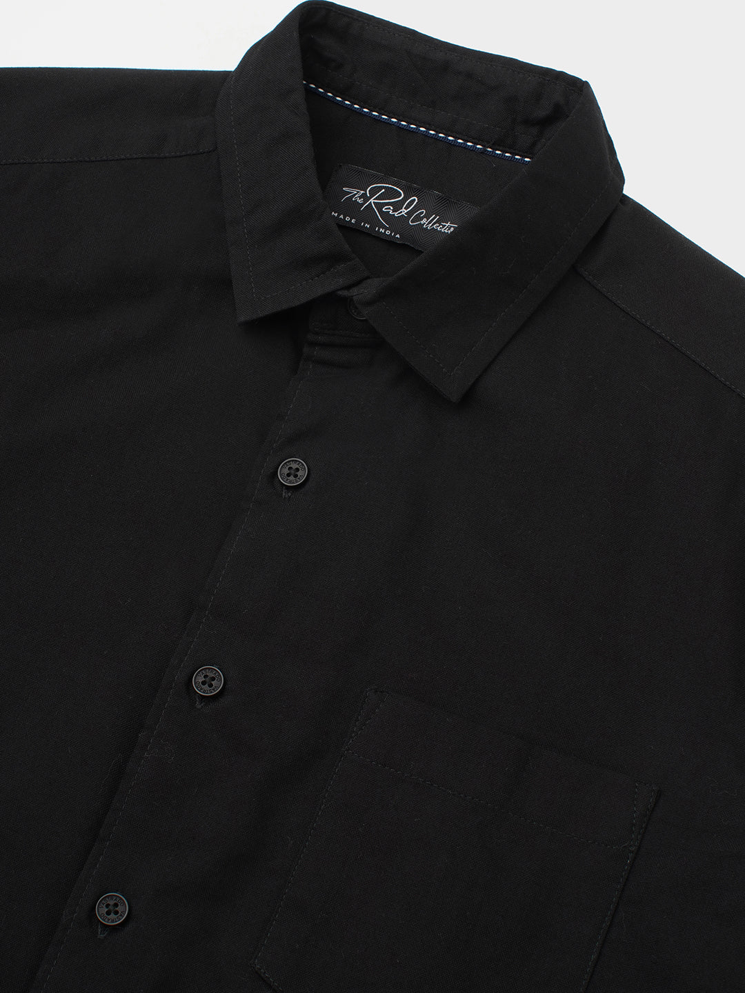 Classic Black Oxford Shirt - Image 3