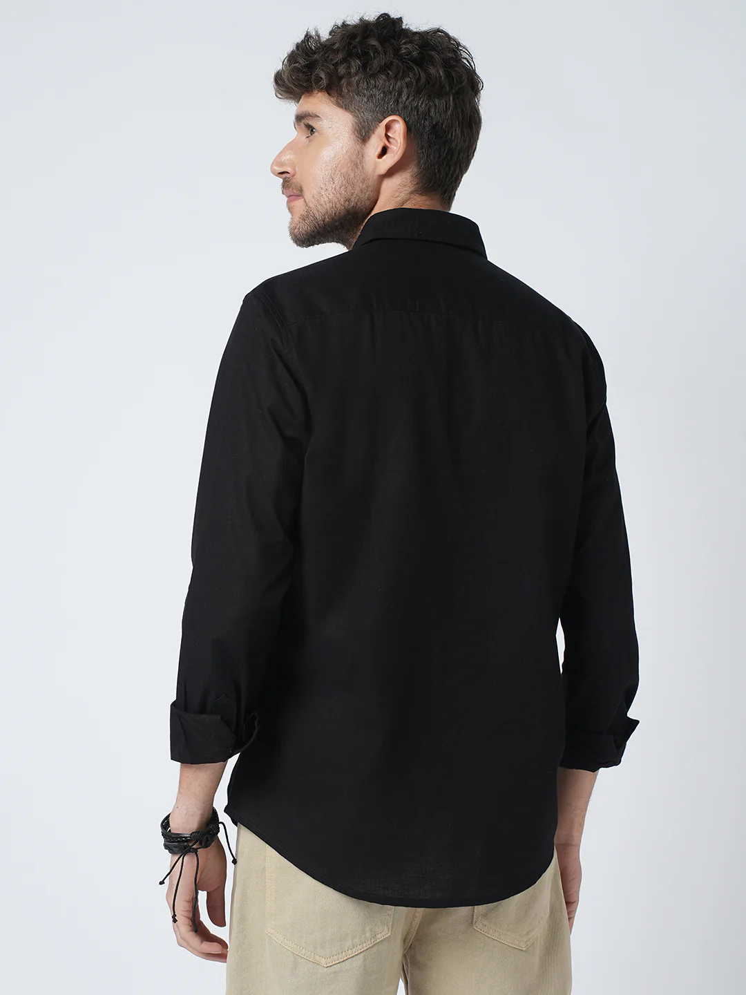 Classic Black Oxford Shirt - Image 6