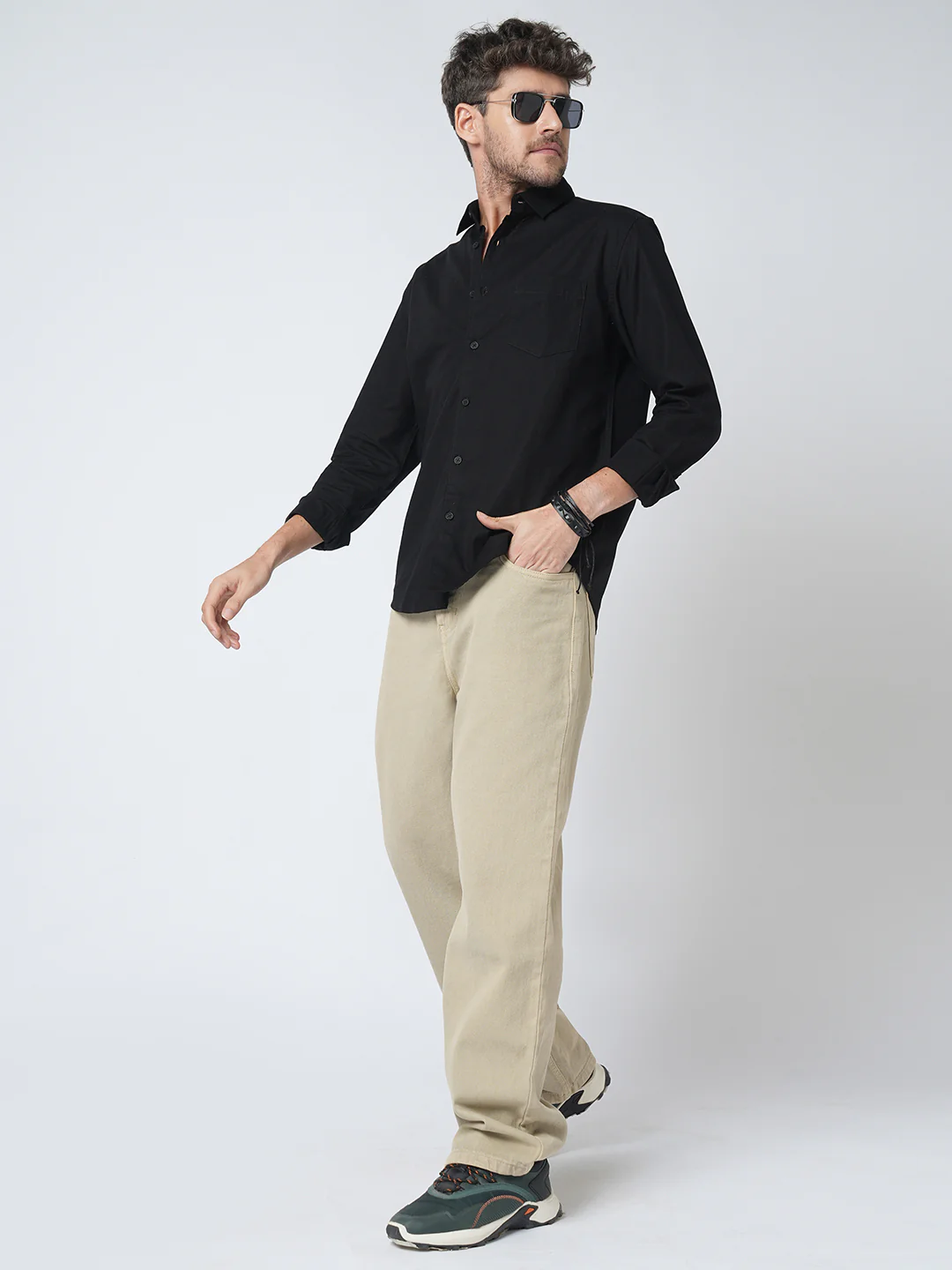 Classic Black Oxford Shirt - Image 7
