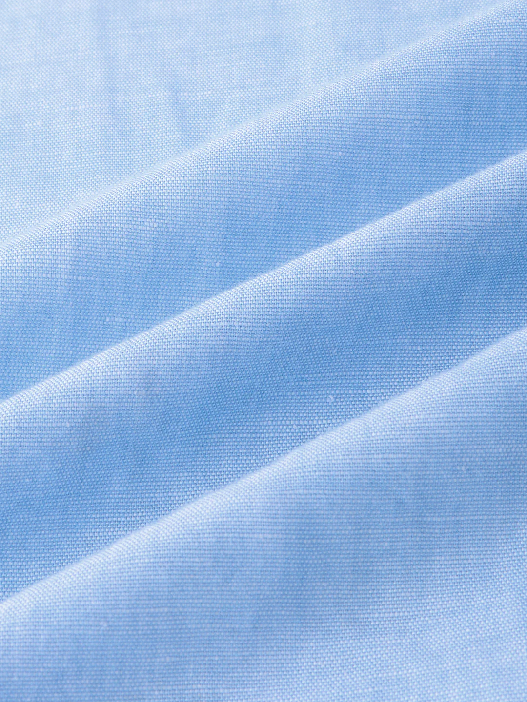 Classic Blue Fine Weave Shirt - Image 8