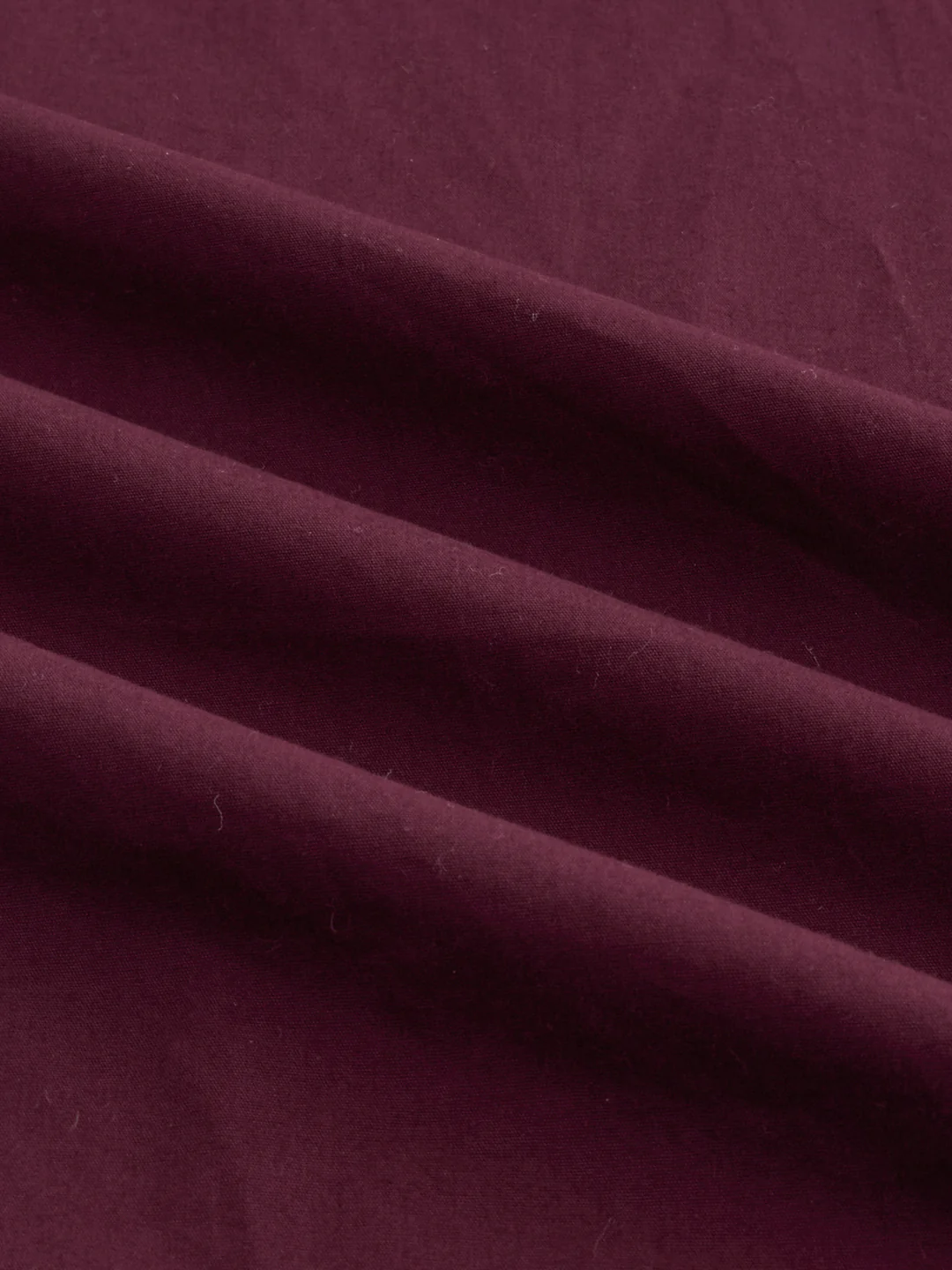 Classic Maroon Poplin Peach Finish Shirt - Image 3