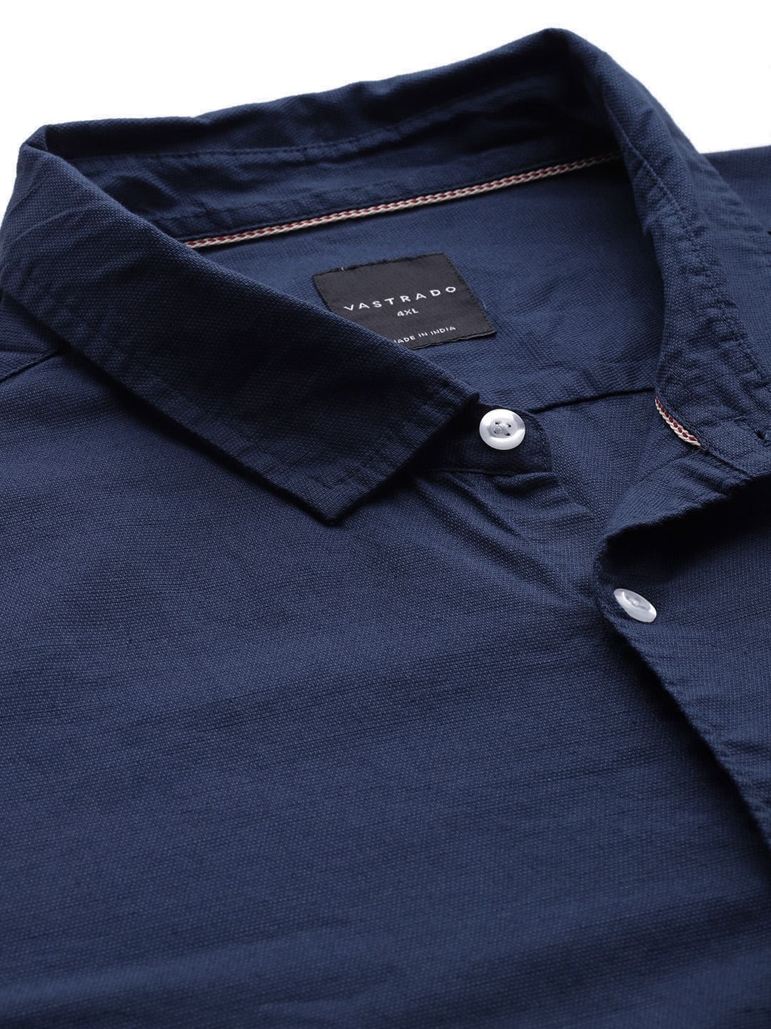Classic Navy Solid Shirt - Image 6