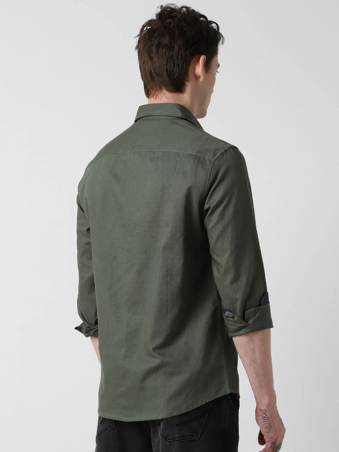 Classic Olive Shirt - Image 7