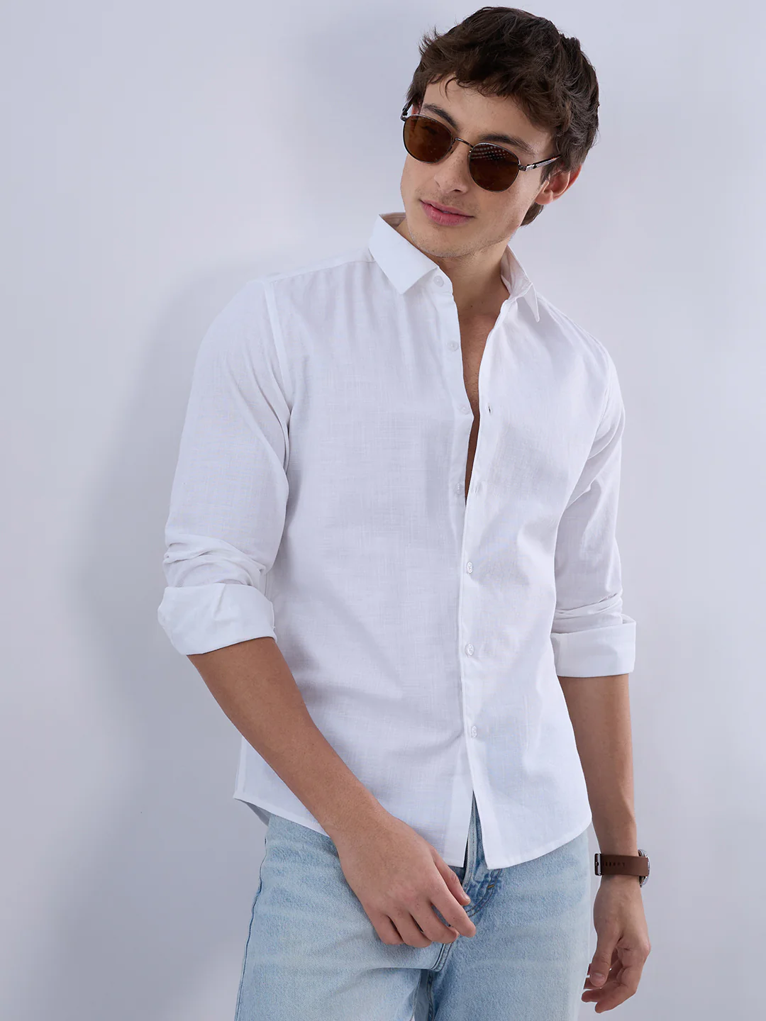 Classic White Refined Everyday Shirt - Image 2