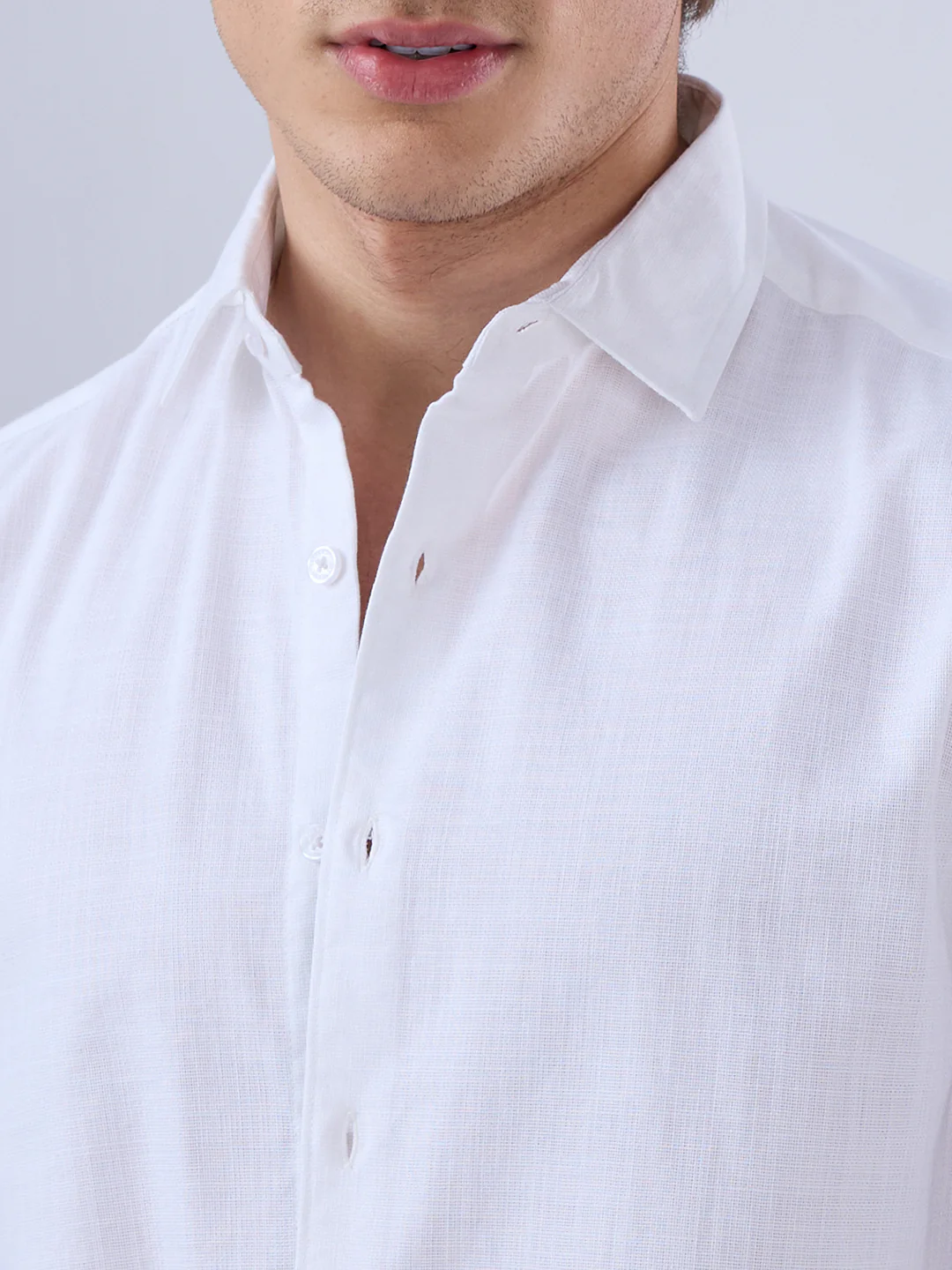 Classic White Refined Everyday Shirt - Image 3