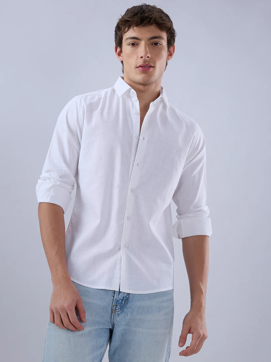 Classic White Refined Everyday Shirt - Image 4