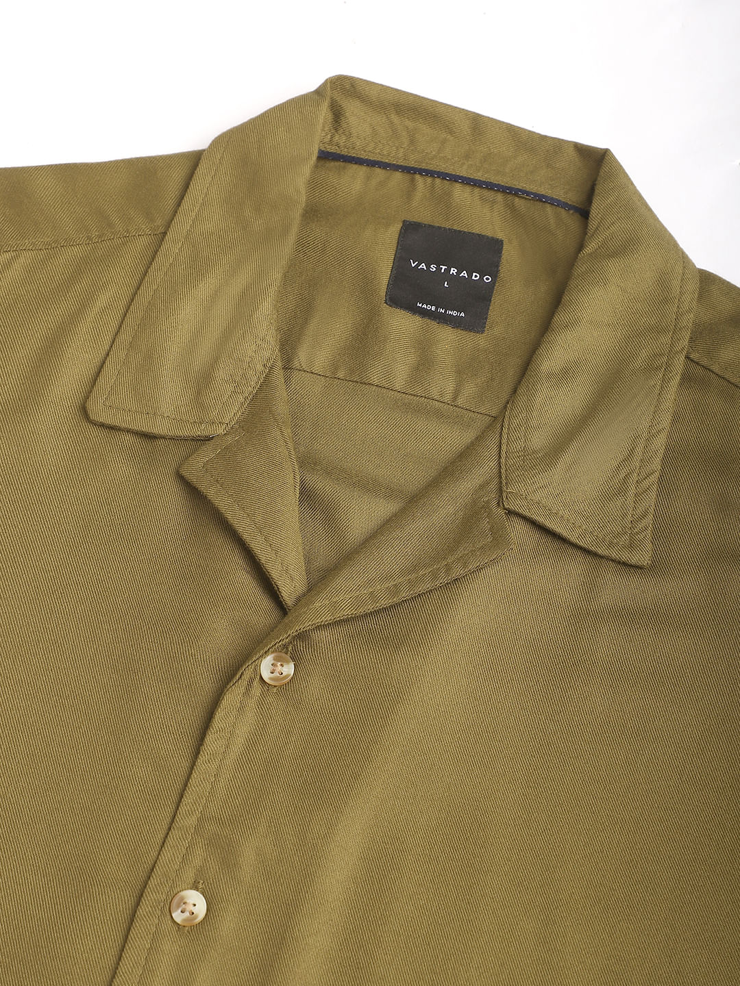 Classy Olive Oversized Shirt - Image 3