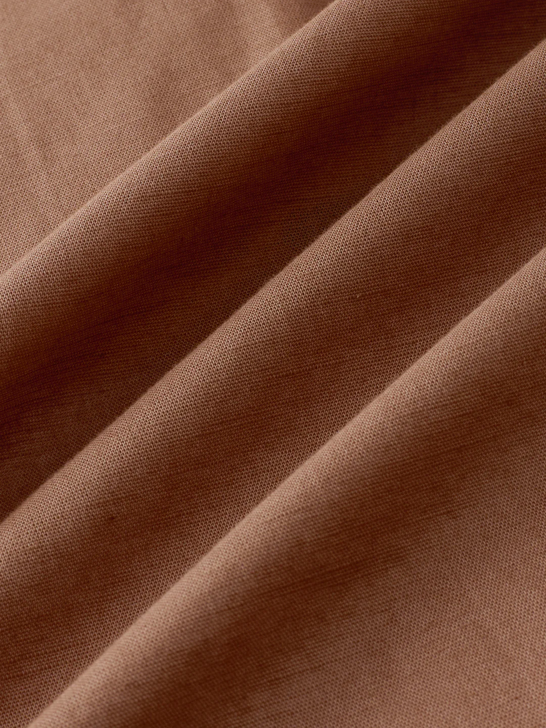 Clay Brown Slub Essence Shirt - Image 3