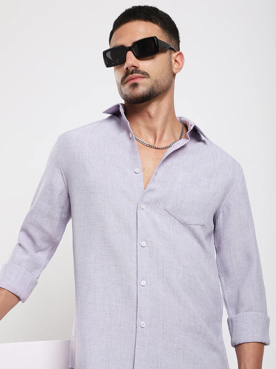 Cloud Lavender Everyday Luxe Shirt - Image 2