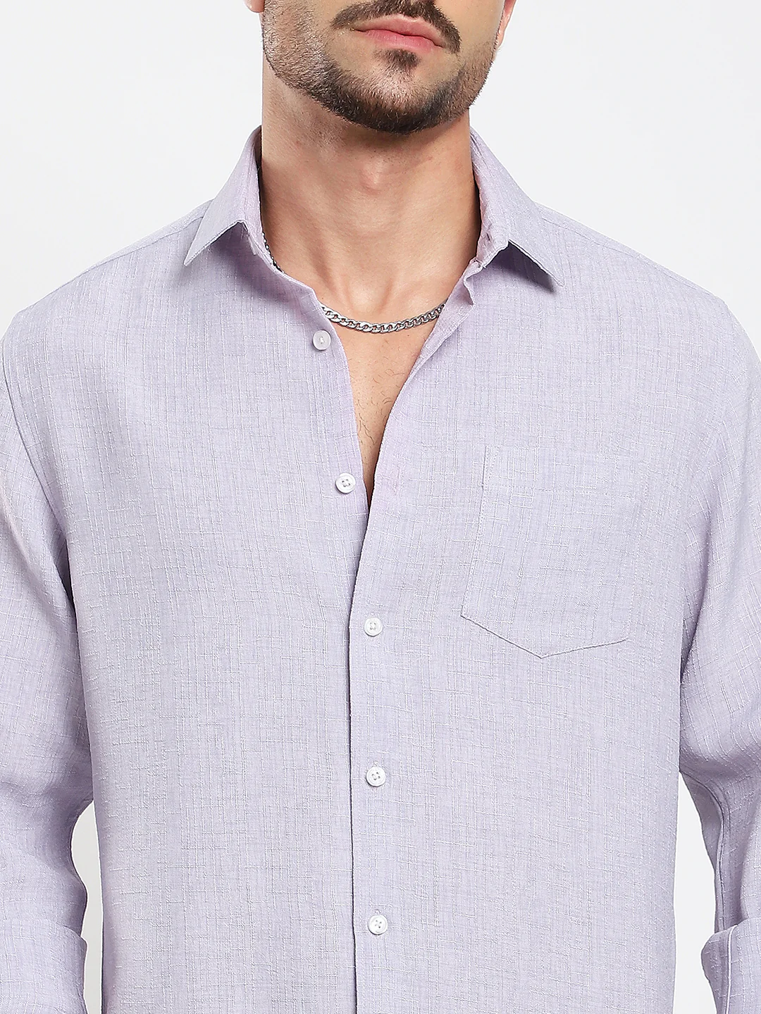 Cloud Lavender Everyday Luxe Shirt - Image 3