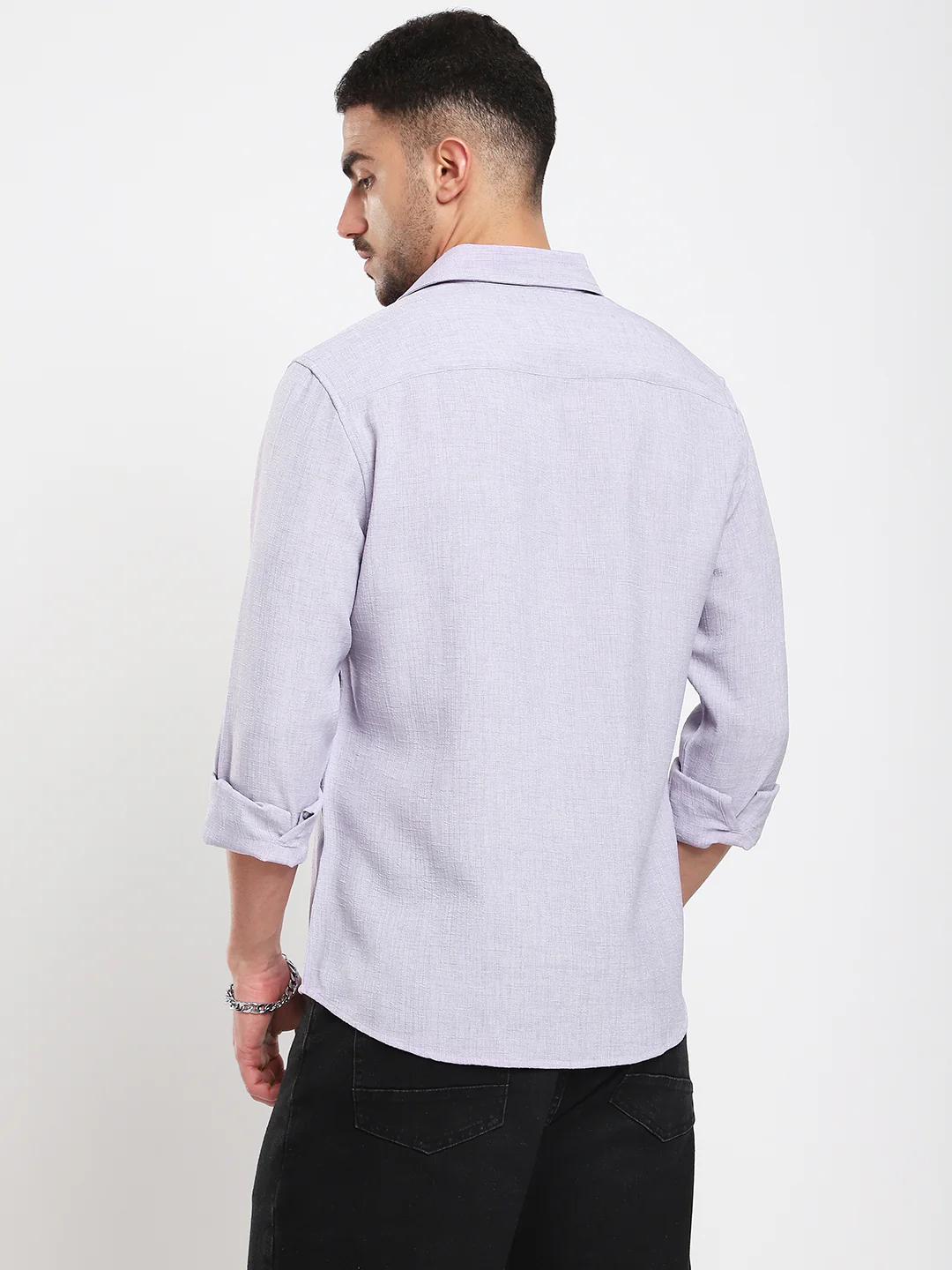 Cloud Lavender Everyday Luxe Shirt - Image 7