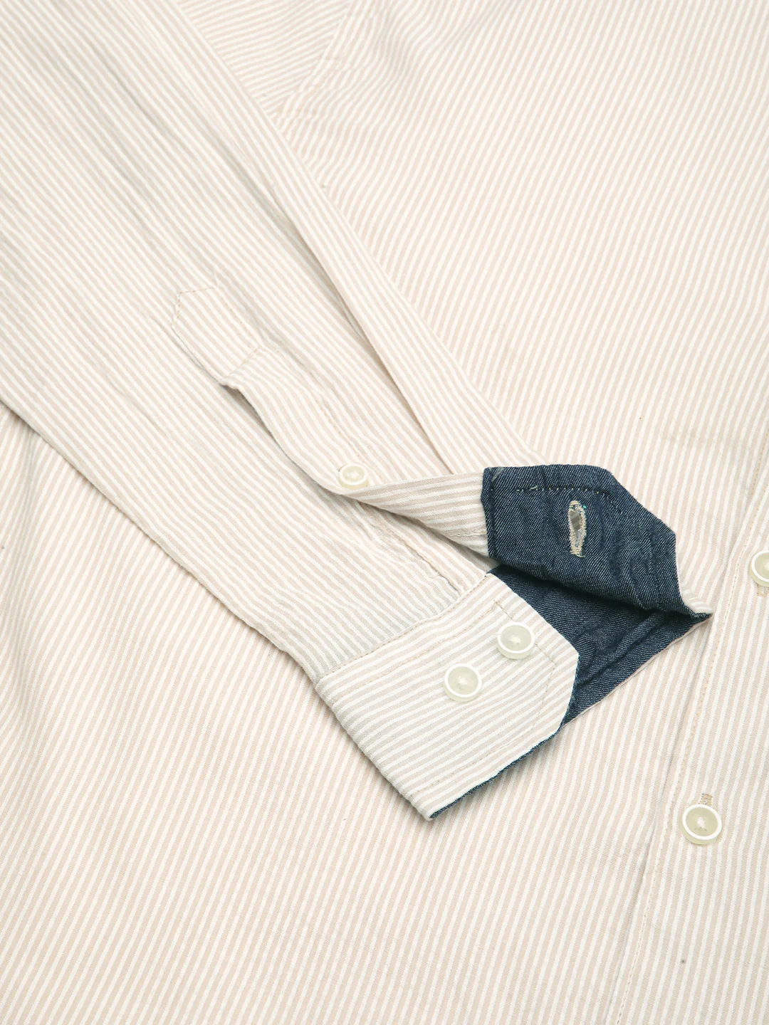 Coastal Dune Striped Seersucker Shirt - Image 3