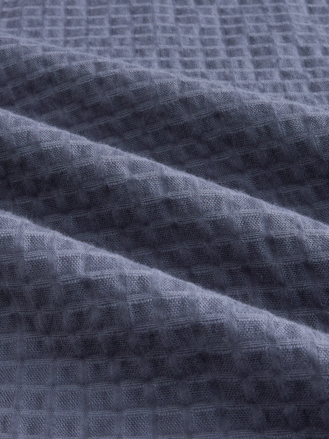 Cool Ash Grey Doublecloth Textured Shirt - Image 3