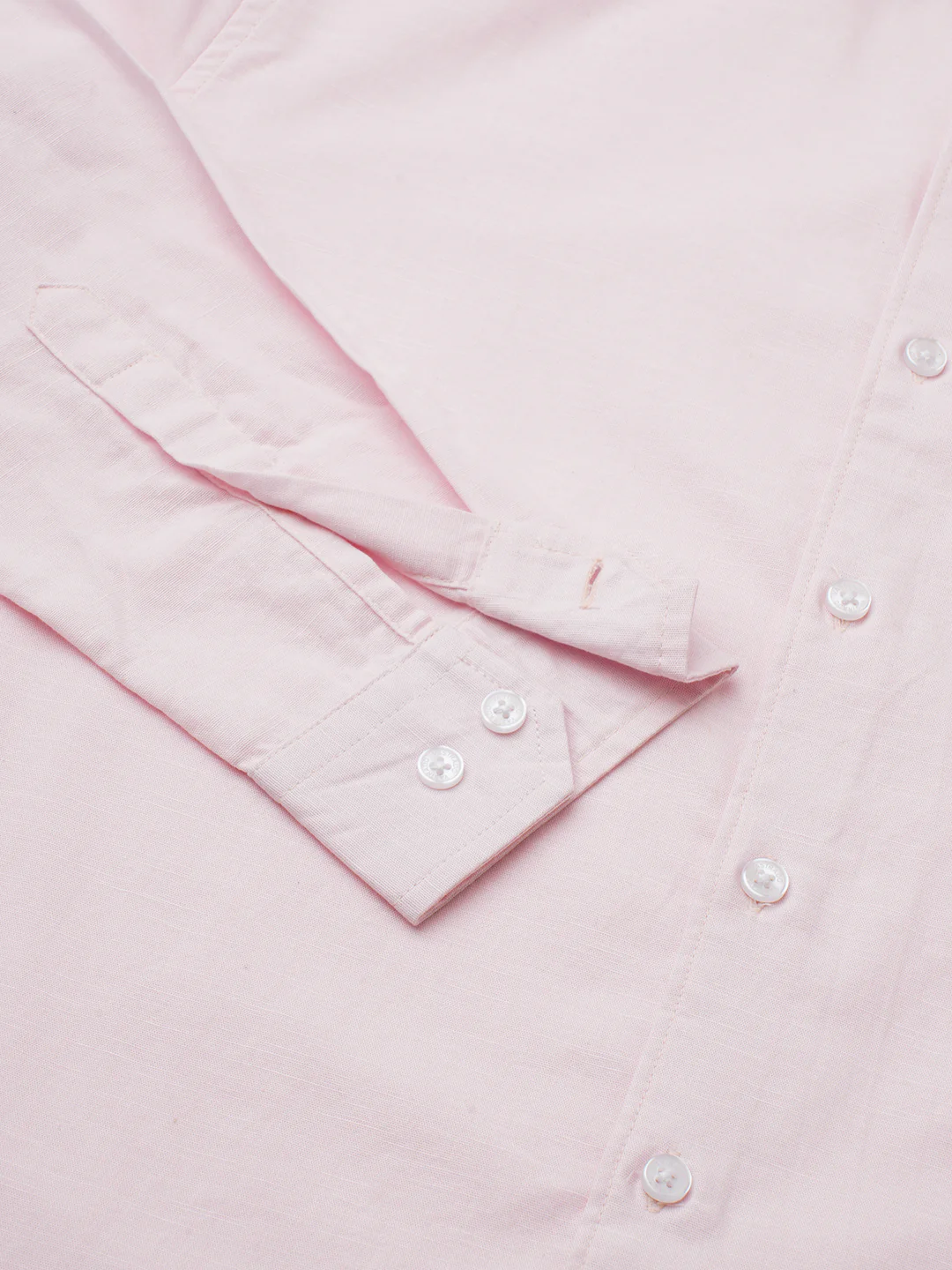 Cotton Candy Pink Slub Shirt - Image 9