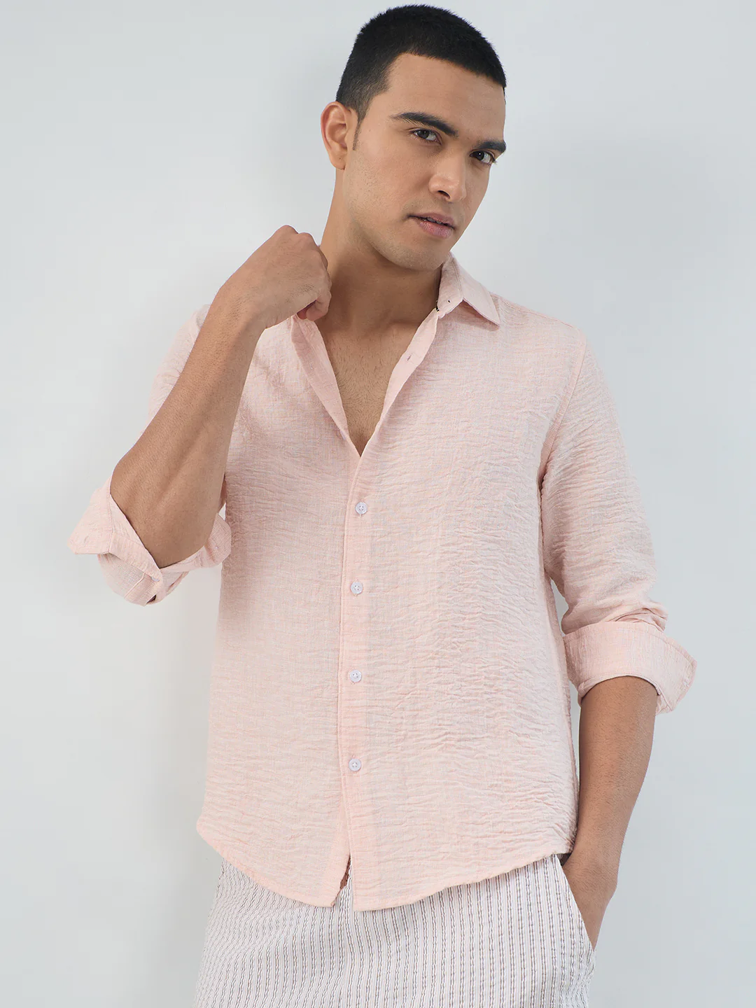 Crayola Peach Parfait Solid Shirt - Image 2