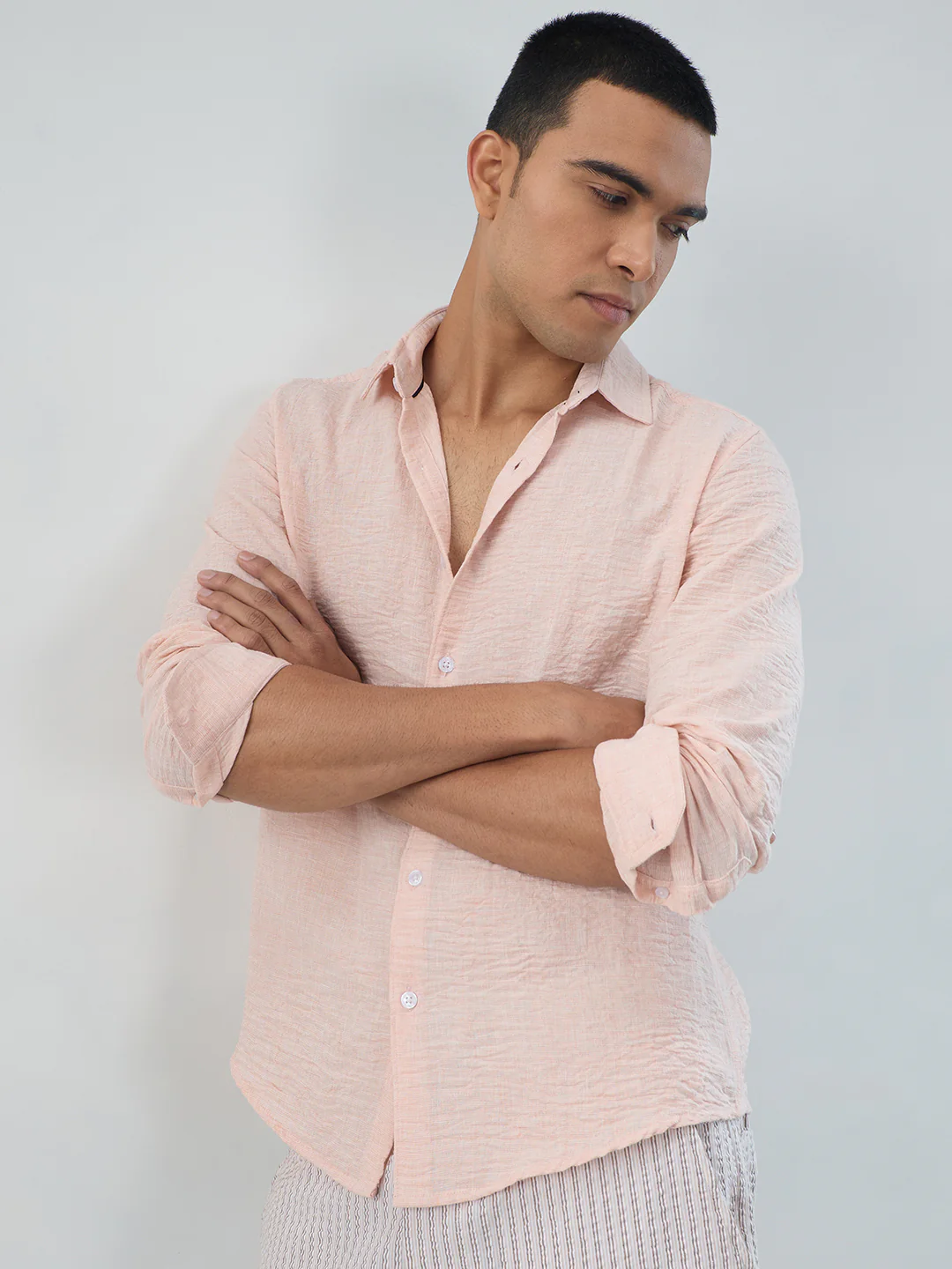 Crayola Peach Parfait Solid Shirt - Image 4