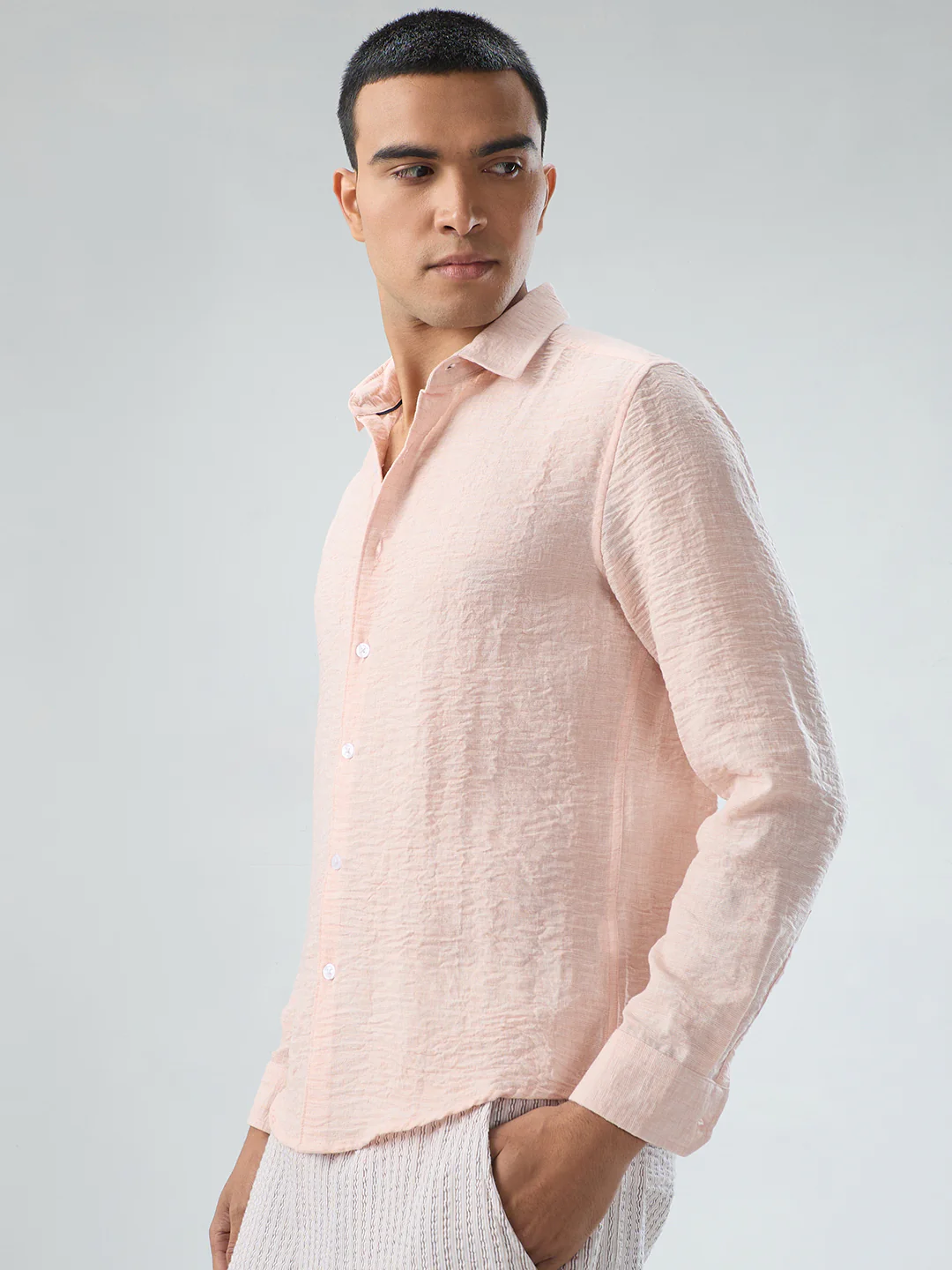 Crayola Peach Parfait Solid Shirt - Image 6