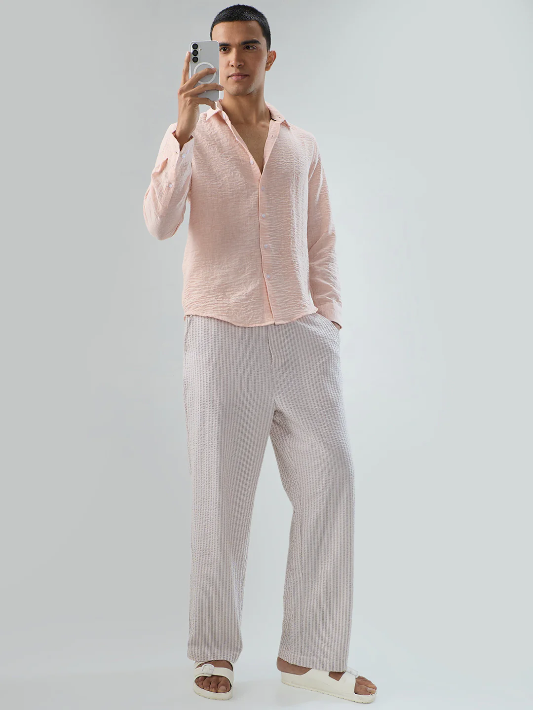 Crayola Peach Parfait Solid Shirt - Image 8