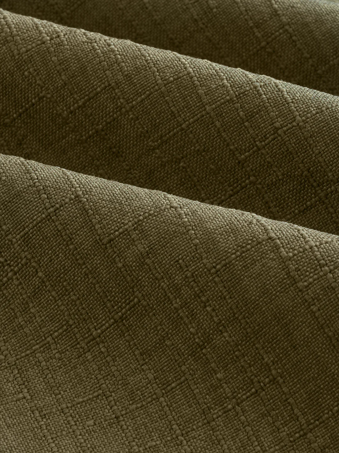 Crocodile Green Slub Textured Shirt - Image 3