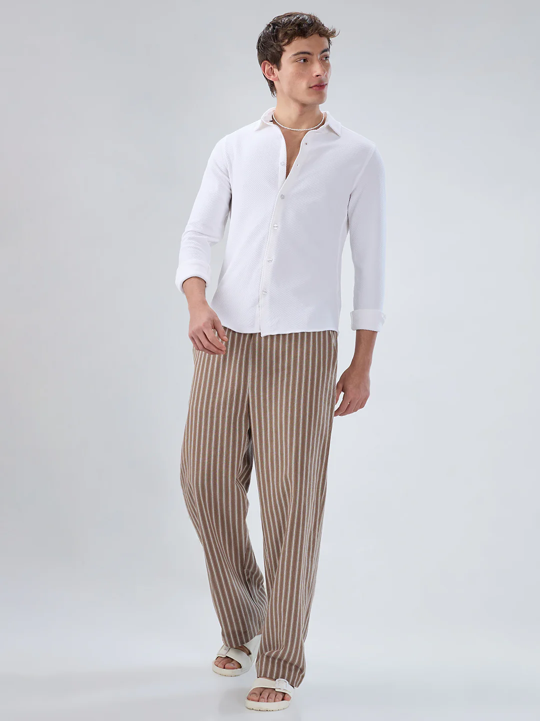 Crystal White Tactile Shirt - Image 7