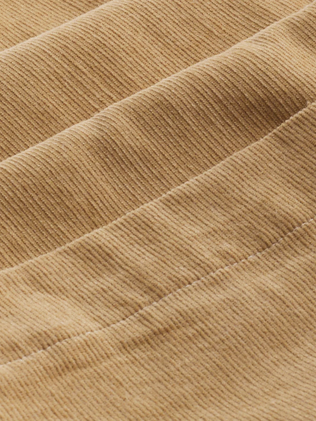 Death Valley Beige Corduroy Tapered Trousers - Image 8
