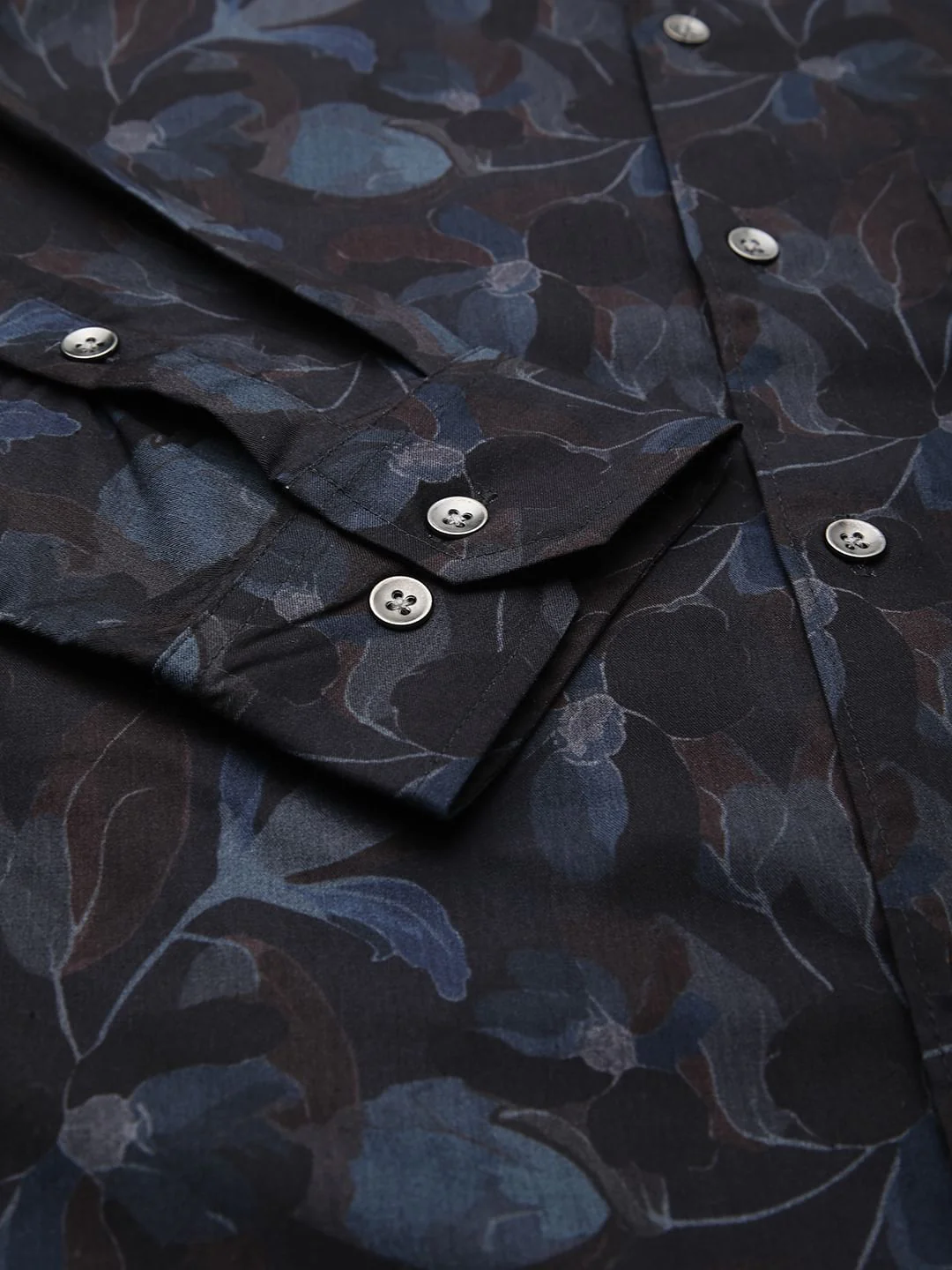 Debonair Black Floral Shirt - Image 8
