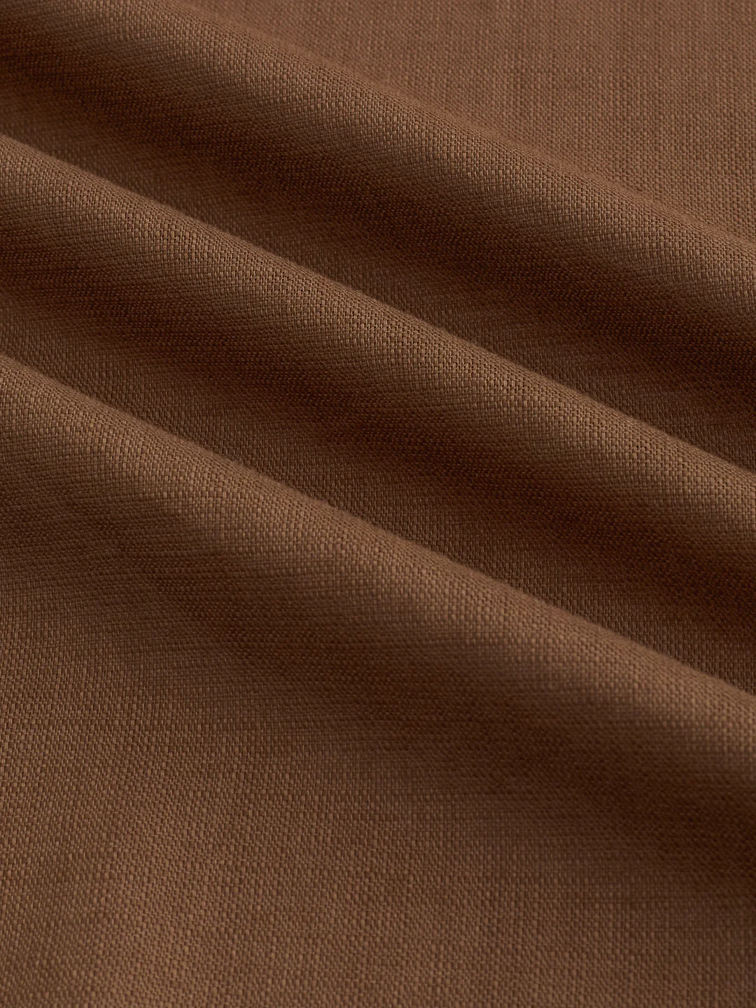 Deep Brown Dense Weave Shirt - Image 3