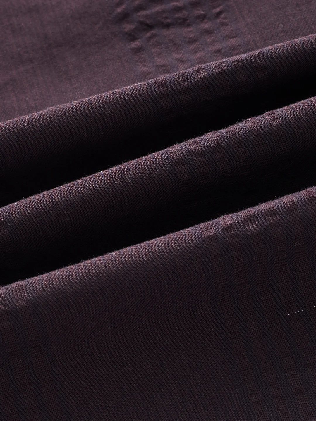 Deep Wine Striped Seersucker Shirt - Image 9